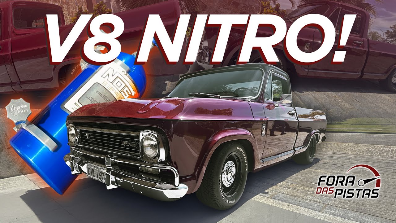 C-10 1974 V8 NITRO de 500cv - RUA E PISTA!