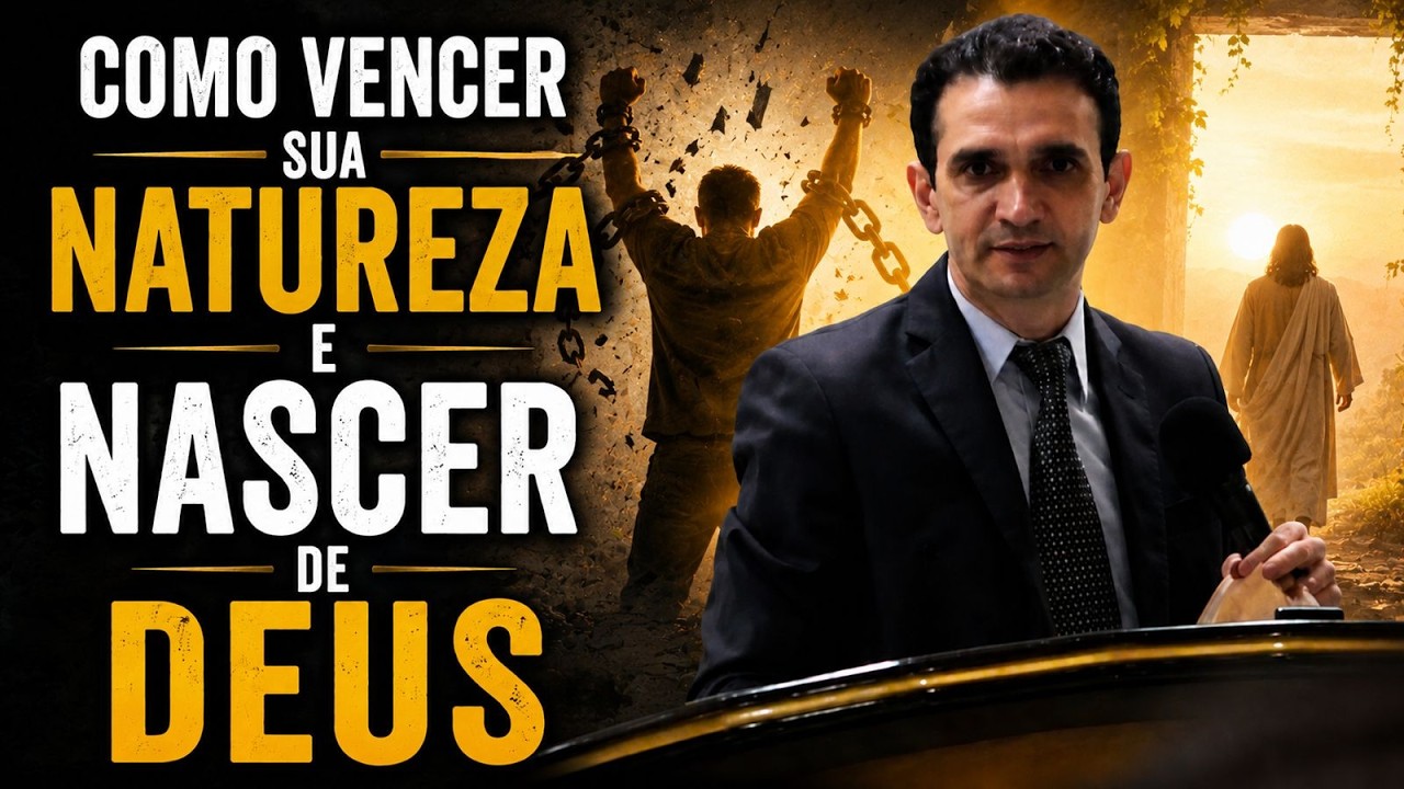 Como vencer a sua natureza e nascer de Deus?