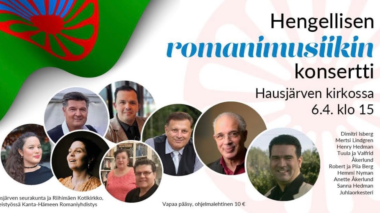 Hengellisen romanimusiikin konsertti - Hausjärven kirkossa