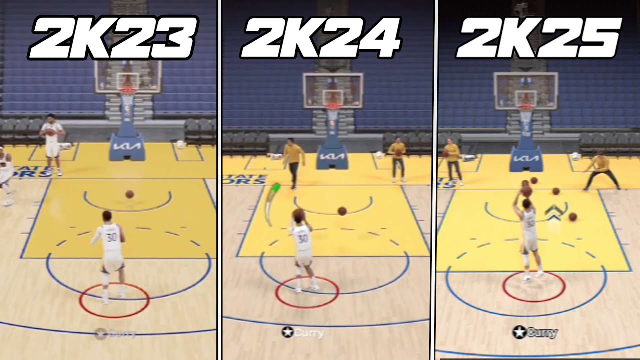 NBA 2K25 VS NBA 2K24 VS NBA 2K23 Comparison (Graphics, Gameplay and more) The Rise of Next GEN!