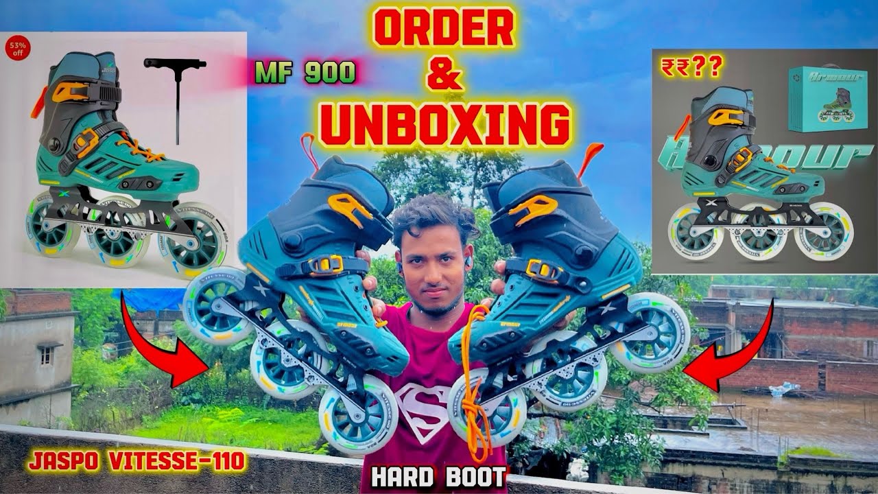 आ गया MF 900 ka baap😱.unboxing Skating shoes (jaspo) @Chanduskater 