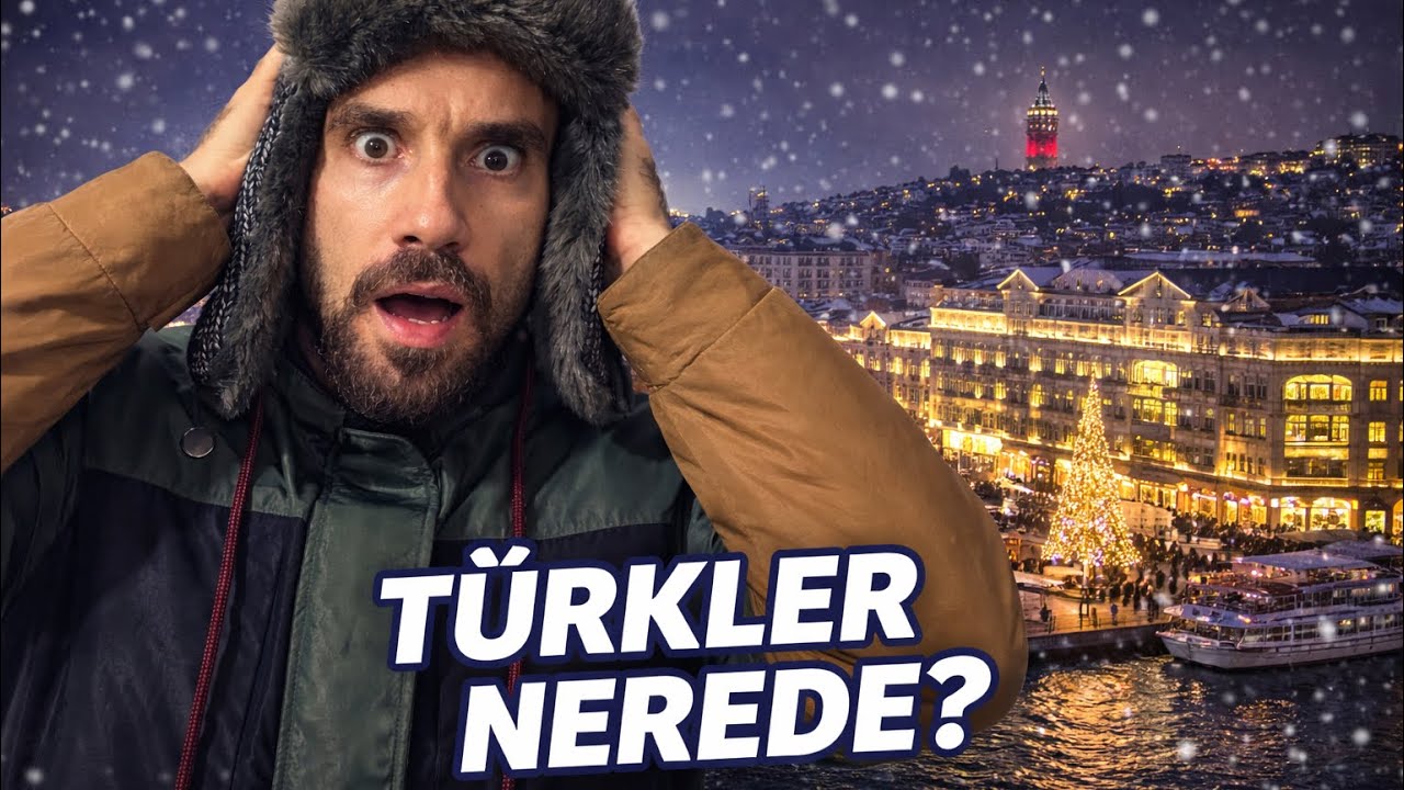 Galataport’ta Yılbaşı 🎆 Turist Var, Türk Yok - Bölüm 2
