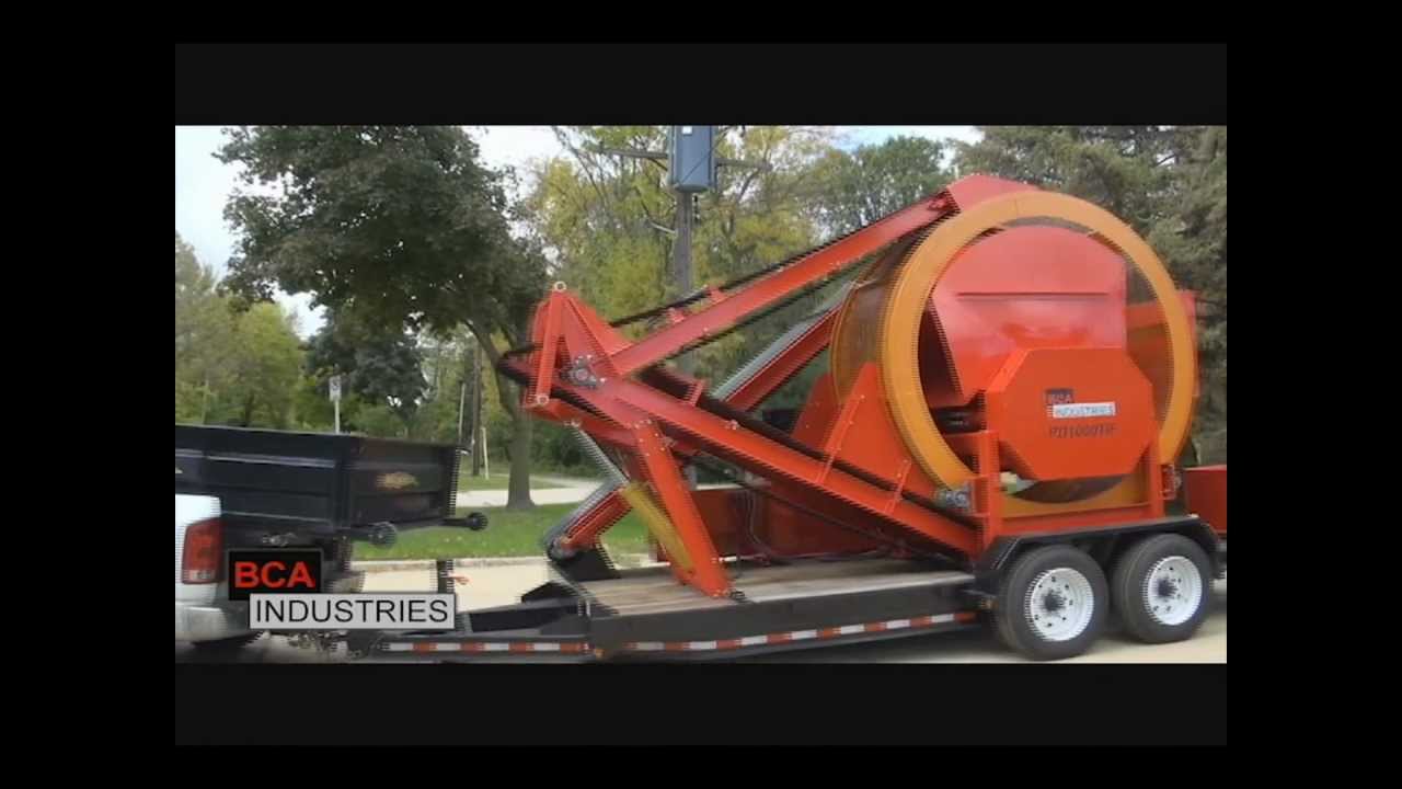 PD1000TIF portable diesel tire recycling system