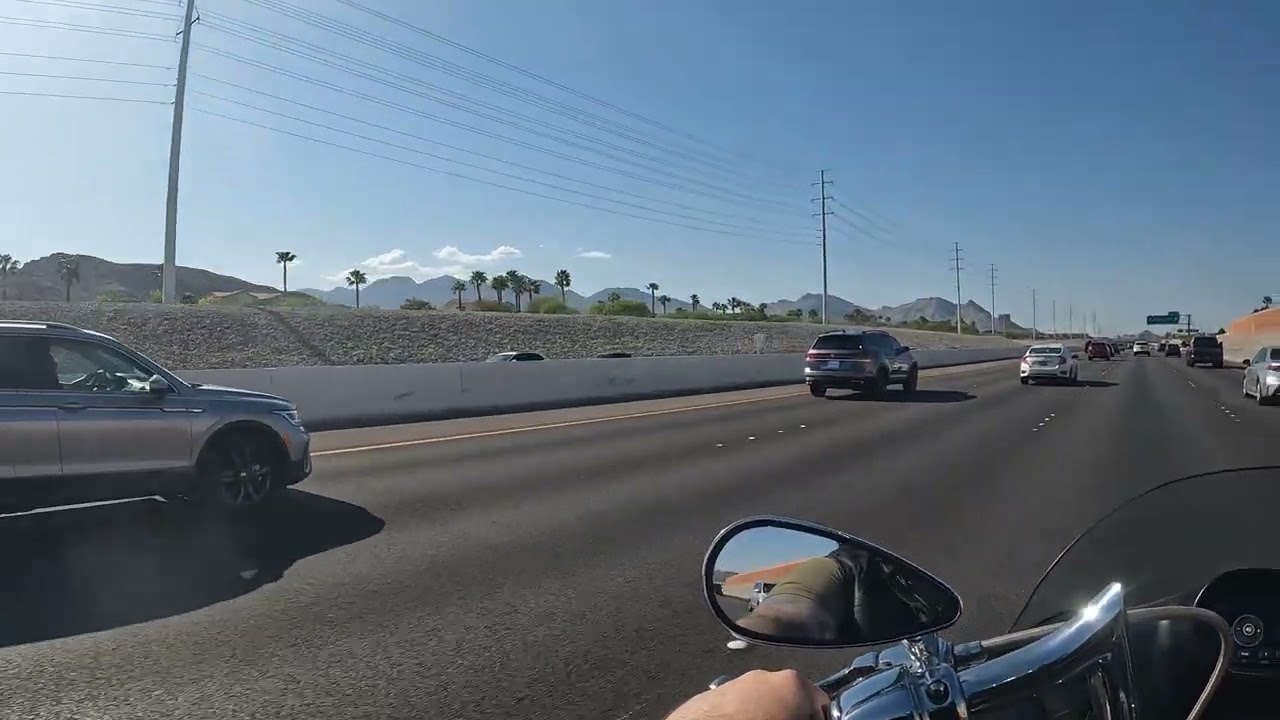 Las Vegas freeway. 215 Vegas