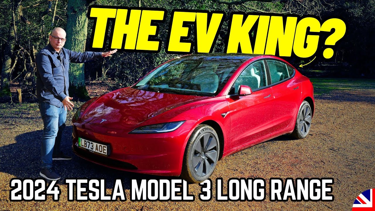 Обзор Tesla Model 3 2024 года | Полный привод с увеличенным запасом хода | Подробный обзор