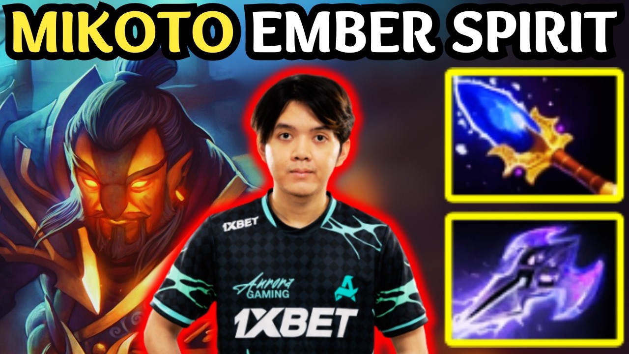 🔥 EMBER SPIRIT Mid GOD &mdash; MIKOTO Tempo MASTERCLASS 🔥 Dota 2 Mid