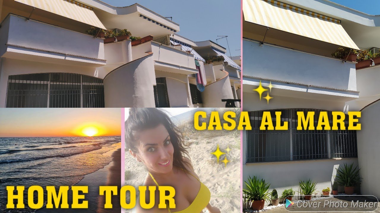 HOME TOUR CASA AL MARE 2022 🌊🏖️☀️⛱️#home #hometour #vlog #casa #homedecor