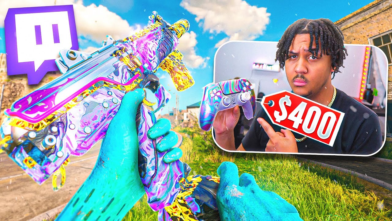 I Let My Twitch Chat Build Me a $400 CONTROLLER For Warzone 🤯