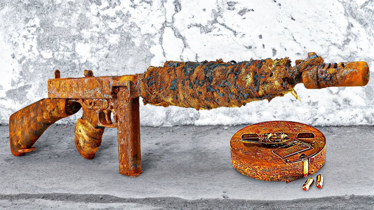 Tompson 1928 | Legendary Machine Gun Restoration