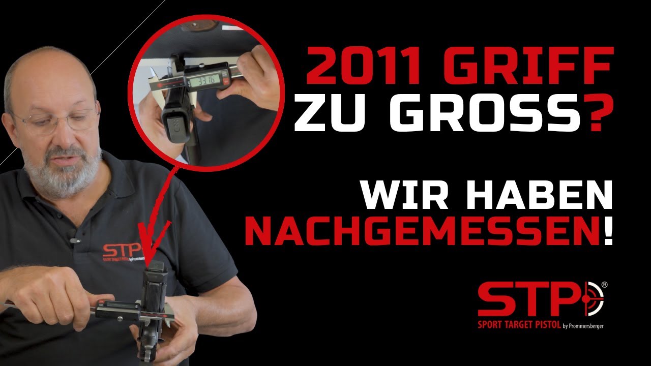 Griff zu dick?! Die Wahrheit &uuml;ber 2011-Pistolen &ndash; mit Messschieber entlarvt! 🔍 I STP