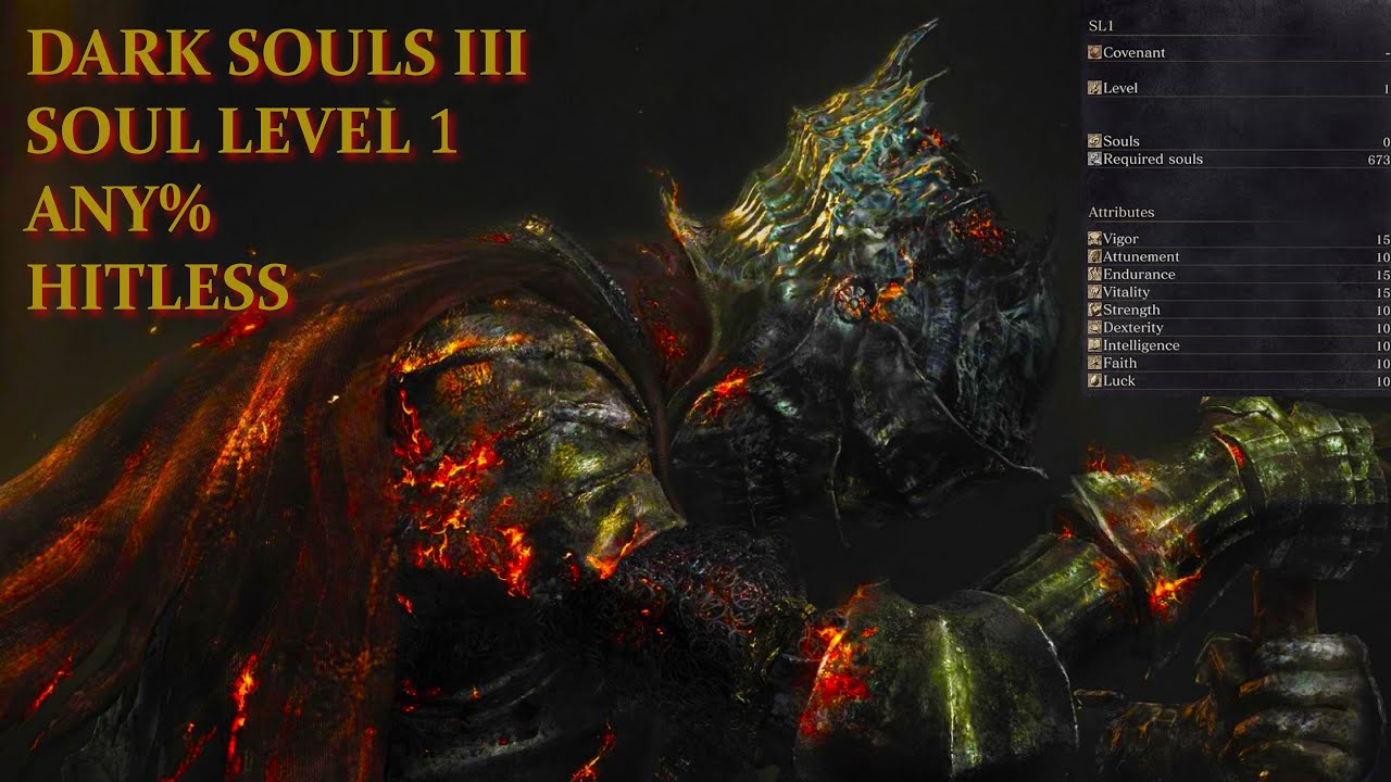 DARK SOULS III SL1 ANY% HITLESS