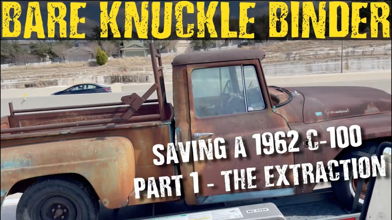 Saving A 1962 International Harvester C-100 - Part 1: Chainsaw Extraction!