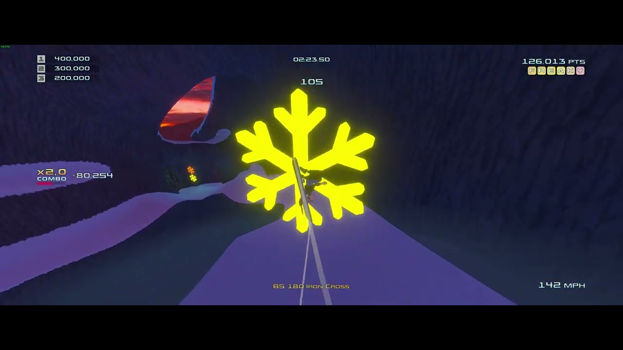 Tricky Madness: Dream Zone Freestyle Gold 400k points