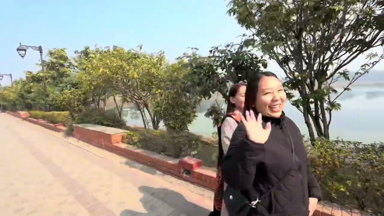15/1/2026/ đây là nơi trung tâm trên bến dưới thuyền tại nơi thánh tích Lambini Nepal 