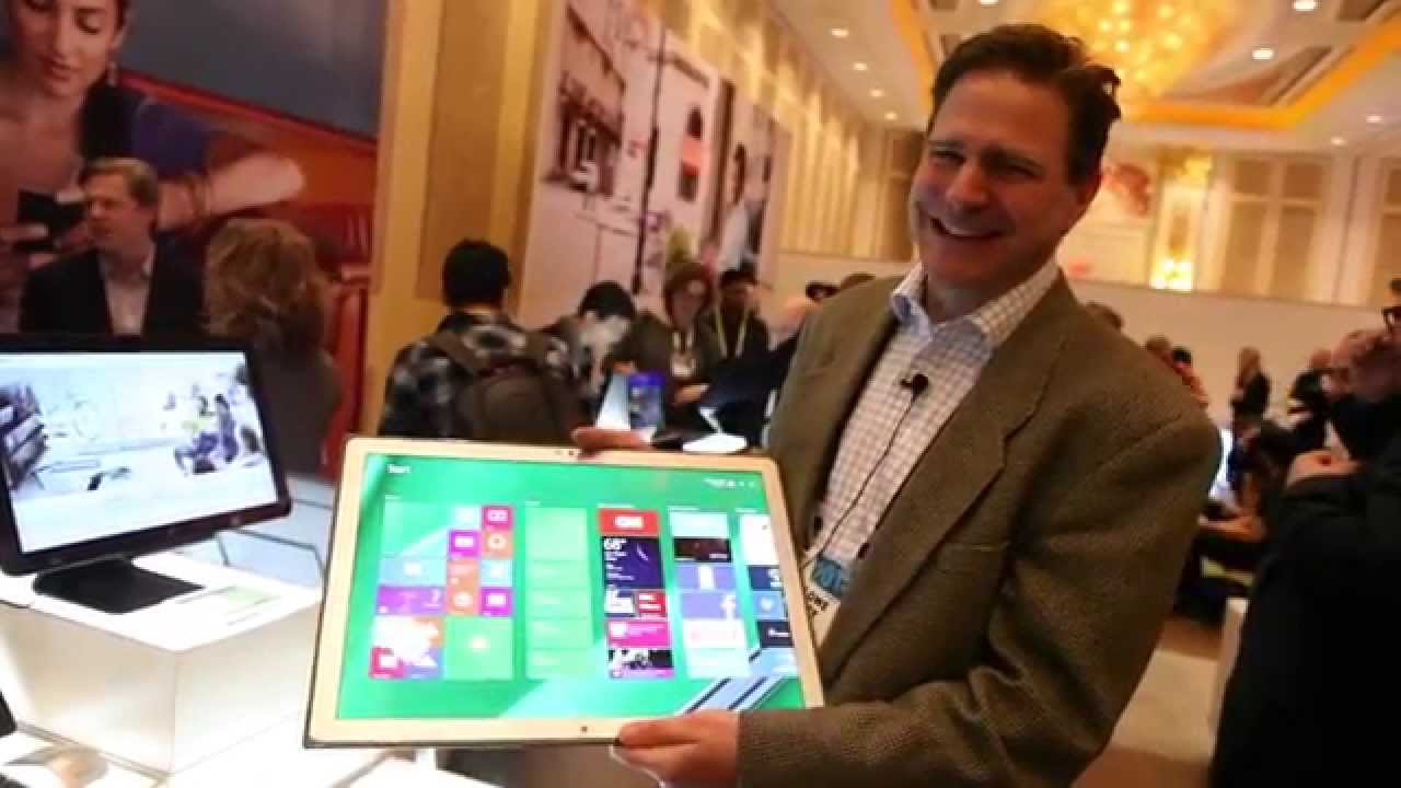 Panasonic Toughpad 4k hands-on, It's $6k!!!