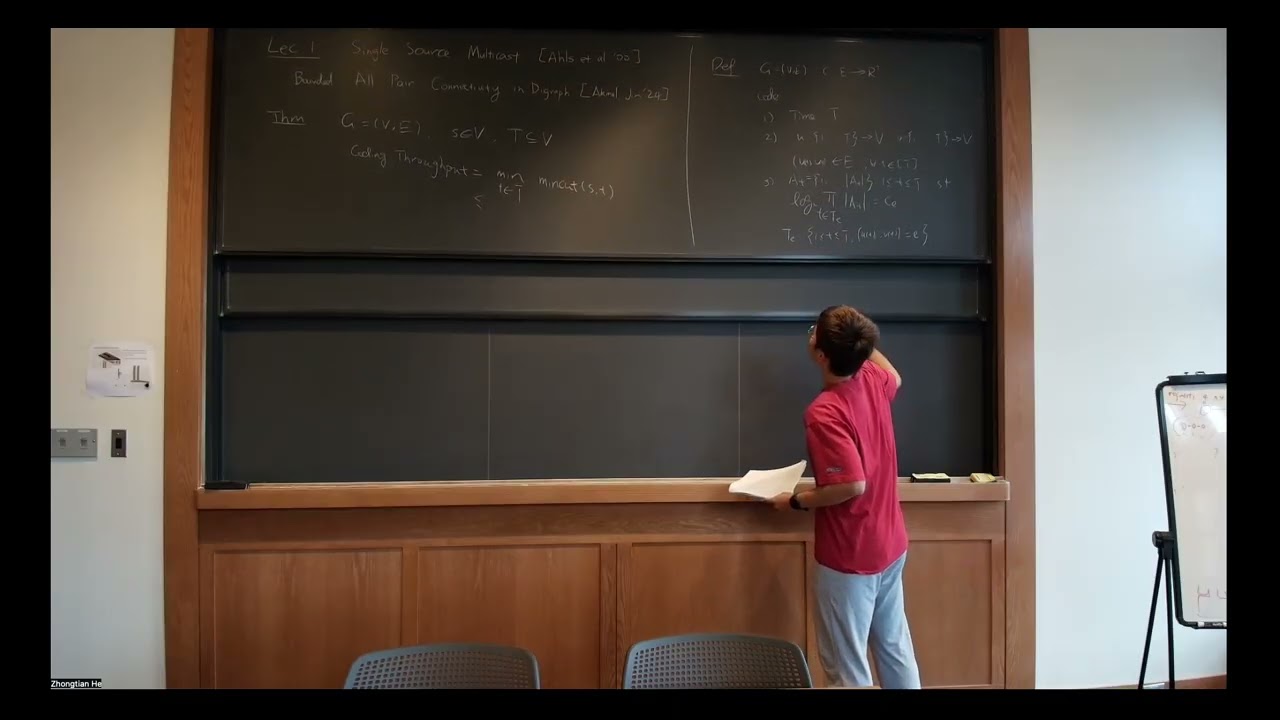 Lecture 1: Network Information Flow, Linear Codes, and Their Applications