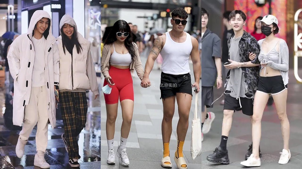 Couple Fashion On The Street #25 || NLD Korean