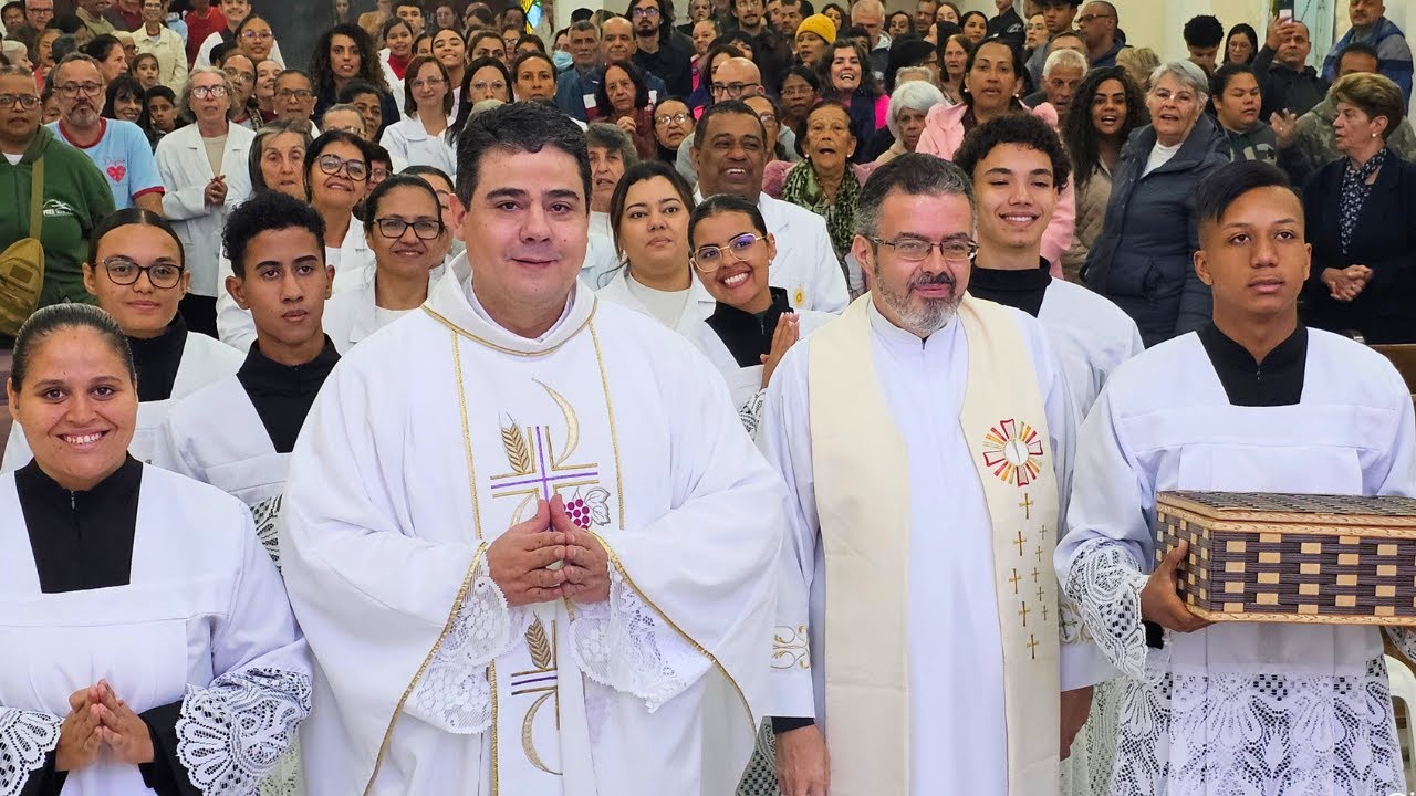 🔴 Santa Missa com Padre Robson de Oliveira #aovivo de Osasco SP
