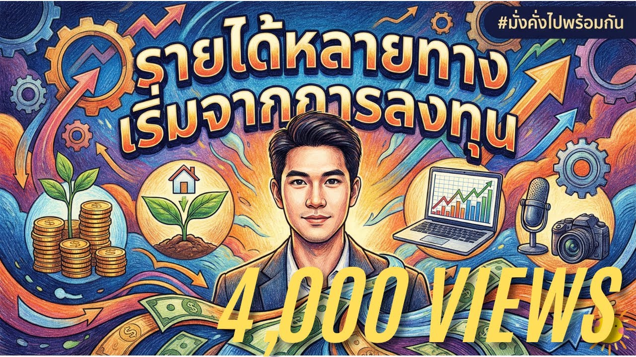 รายได้หลายทาง เริ่มจากการลงทุน | มั่งคั่งไปพร้อมกัน