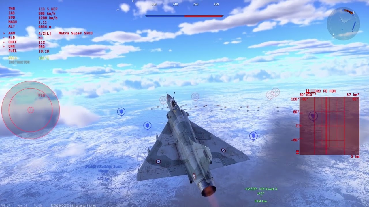 Grinding for the Rafale - Mirage-2000 5F