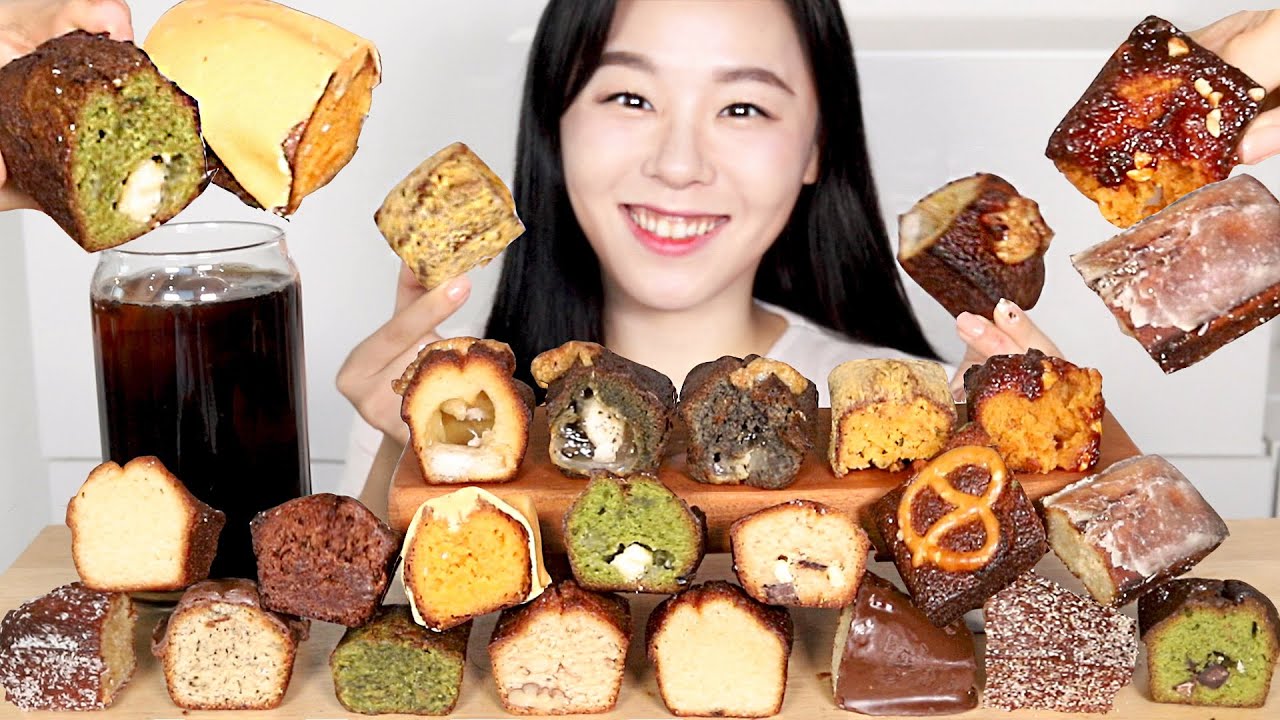 SUB) ASMR Финансист Хлеб Десерты Мукбанг 🍞 Шоколад Корейская пекарня