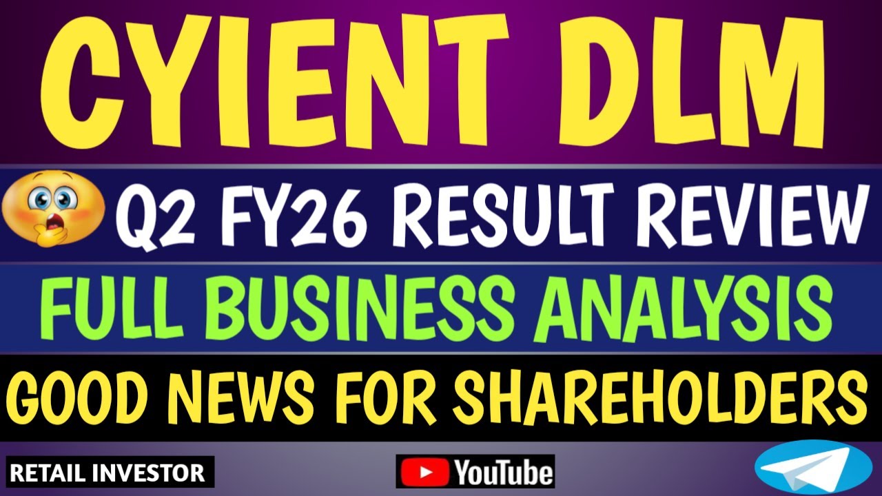 CYIENT DLM Q2 FY26 RESULT REVIEW | ORDER BOOK UPDATE | GOOD NEWS FOR SHAREHOLDERS |