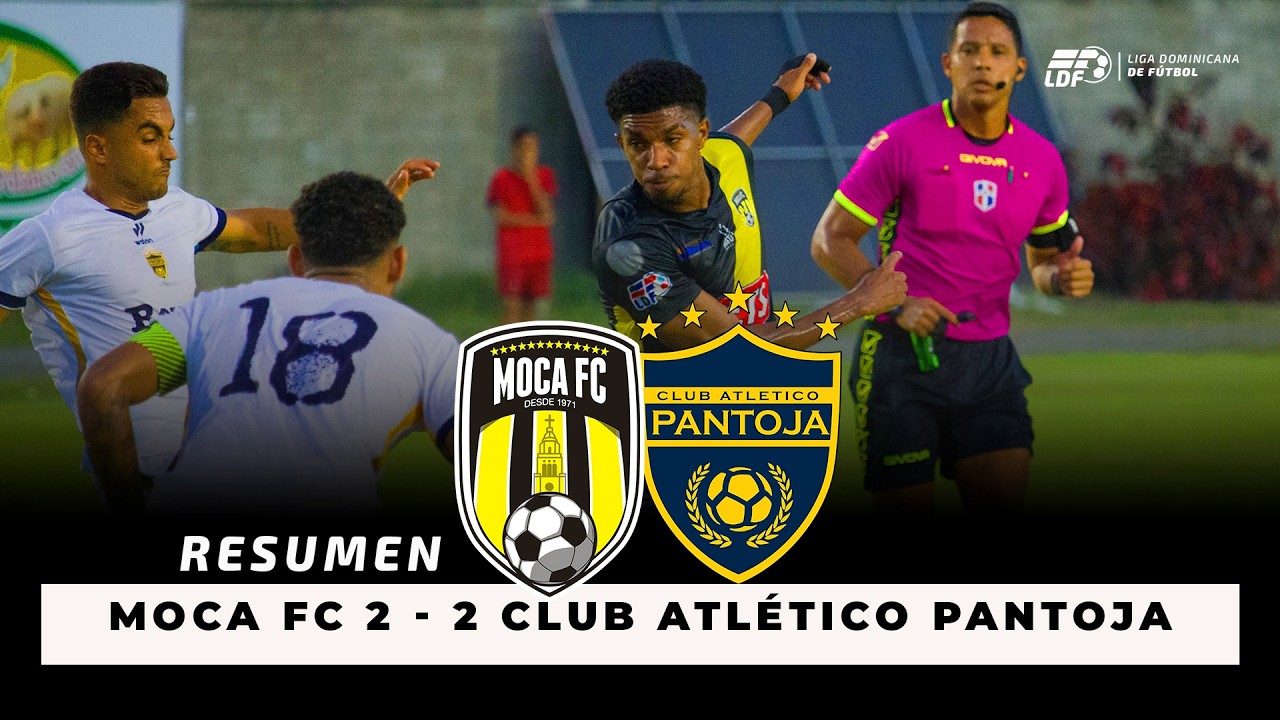 Resumen Moca FC vs Club Atletico Pantoja - Jornada 8 Liguilla