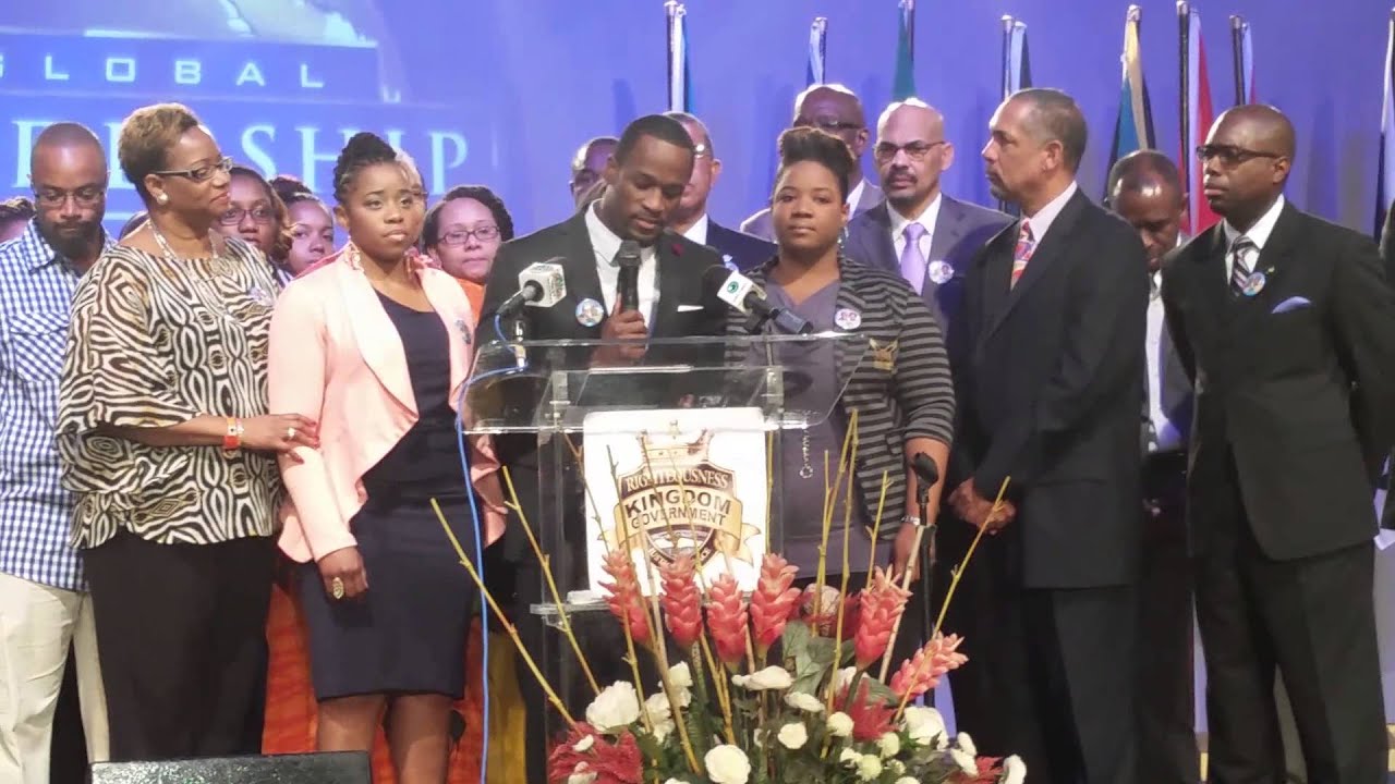 Myles Munroe Jr makes 1st statement