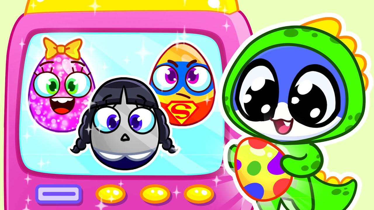 Surprise Eggs Kids Story 🐣 Mystery Vending Machine ✨ Best Cartoons for Kids