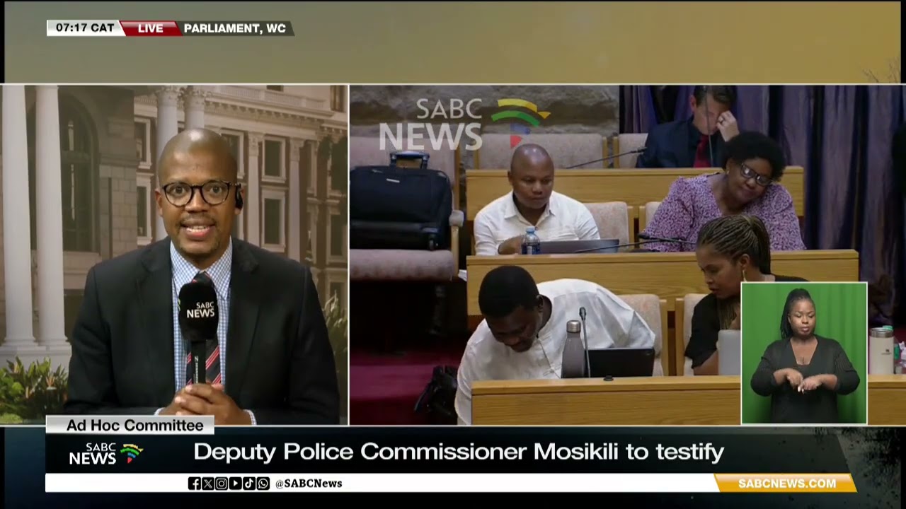 Ad Hoc Committee | Lt. Gen. Tebello Mosikili to appear