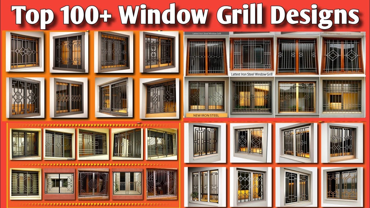 Top 100 Modern Window Grill Design Ideas 2025 | Simple Window Grill Design For House| Bd All Design