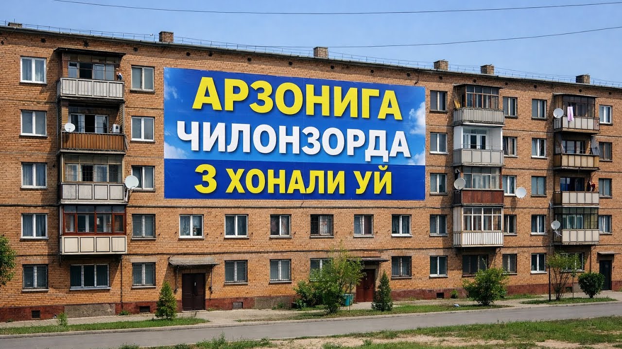 ЧИЛОНЗОР 23 квартал дан  АРЗОНИГА ТАЙОР 3 хона ли уй 