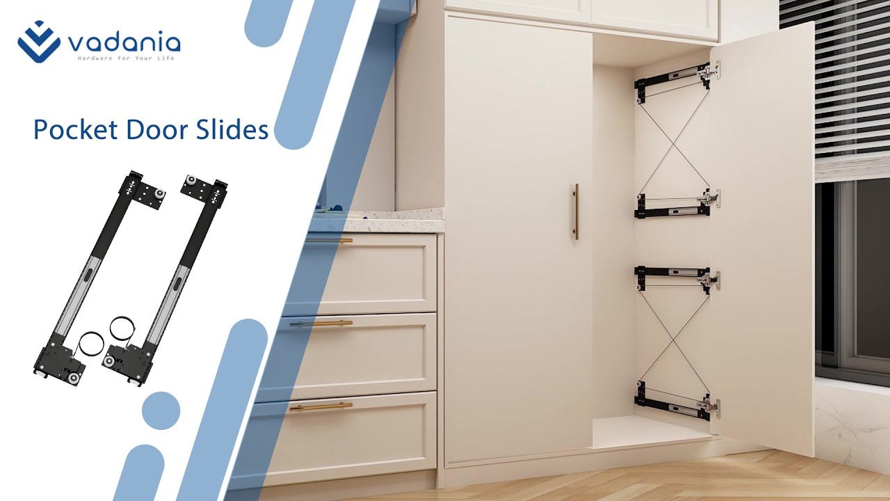 How to install VADANIA pocket door slides VR100