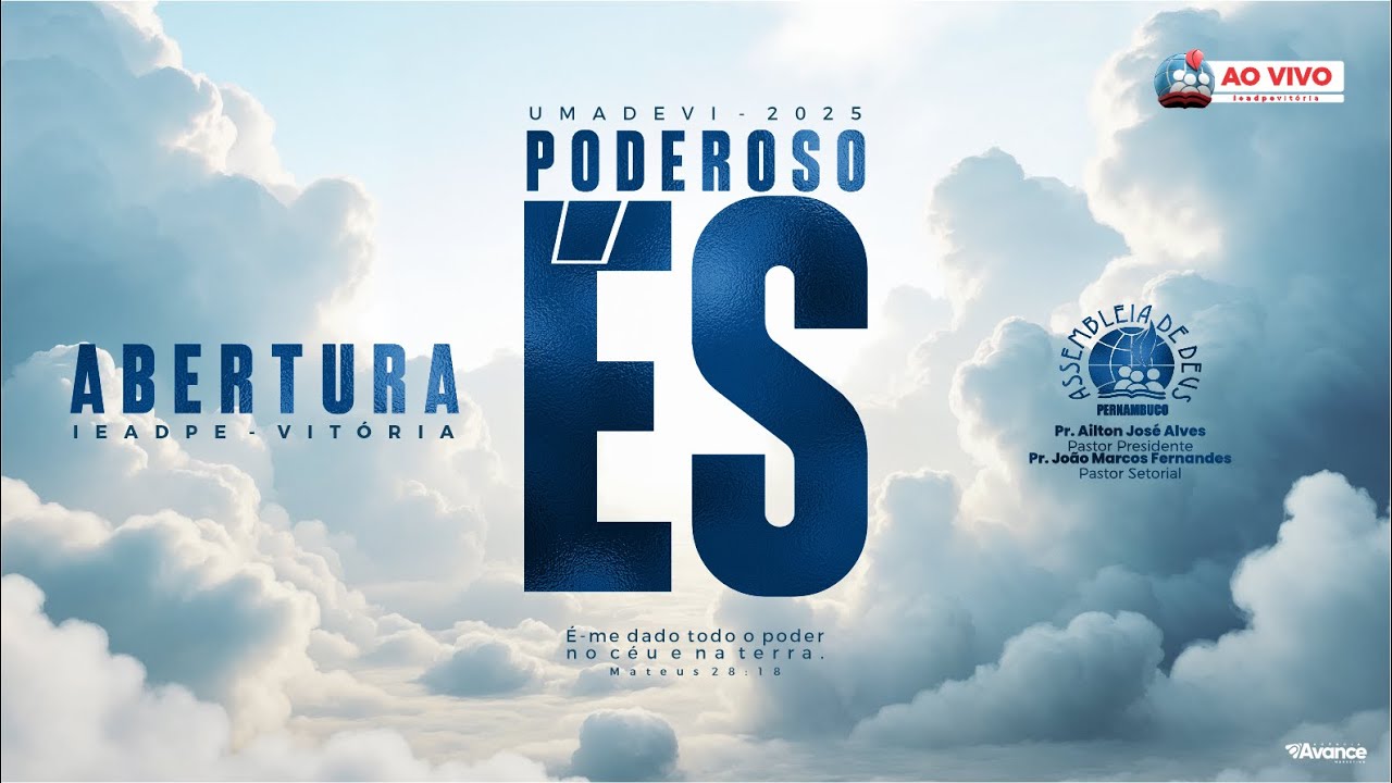 🔴 ABERTURA  DO 2&ordm; CONGRESSO DA UMADEVI - IEADPE VIT&Oacute;RIA - SETOR 04