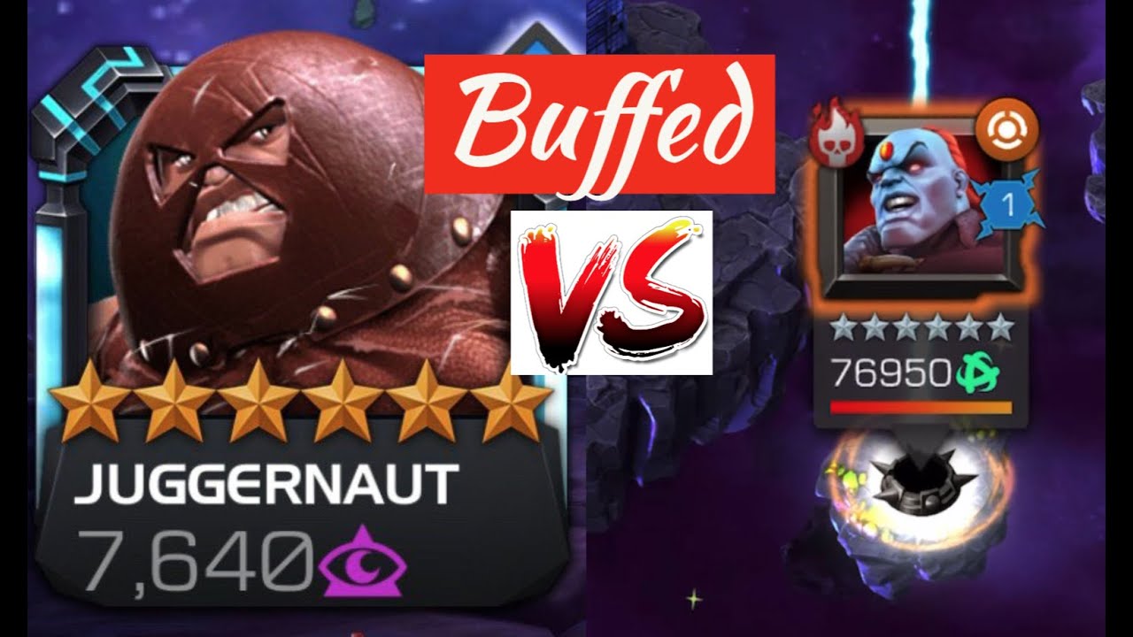 Buffed Rank 1 Juggernaut Goes Against Act 6 the Champion