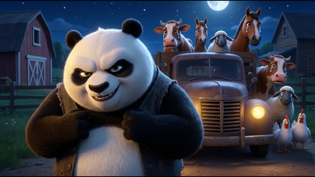 Panda Tüm Hayvanları Çaldı! | 😱 Ali Babanın Çiftliğinde Hırsız 🐮🐑🐴 | Kurtarma Hikâyeleri