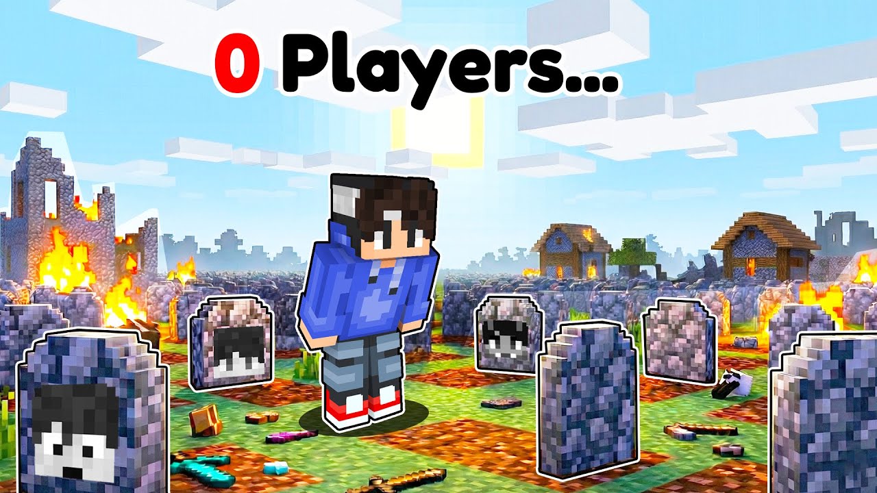 Everyone is Dead in Minecraft