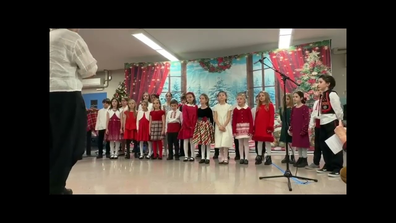 Bulgarian School Gergana New York 14 December 2025 Koledna Elha