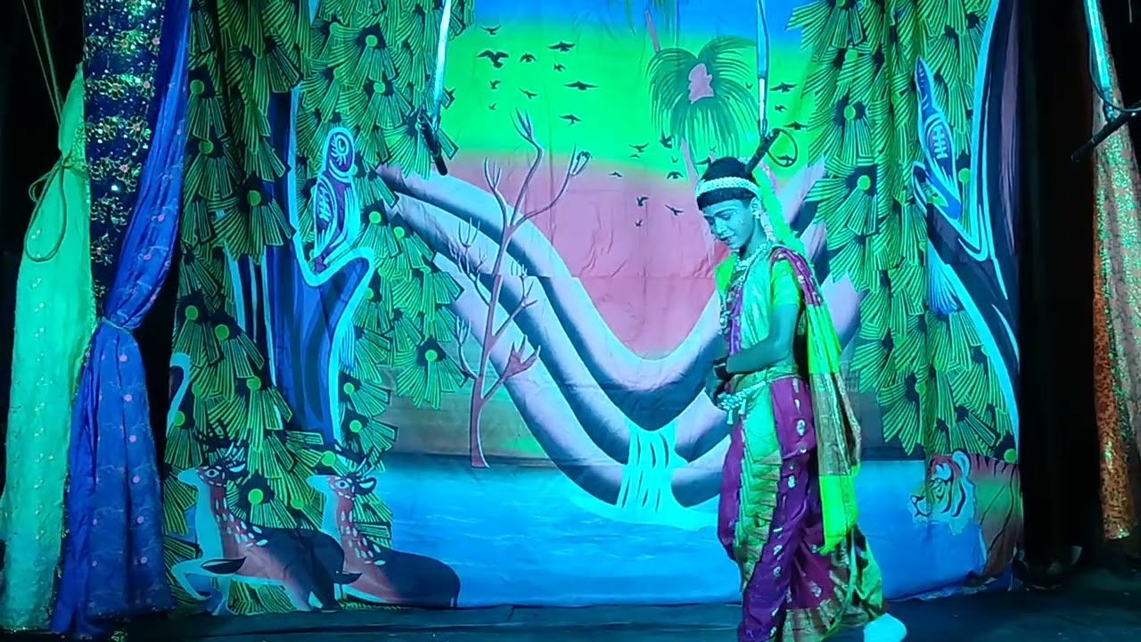 कोंबडा नृत्य आणि गौळणीची एन्ट्री काटवली नमन 