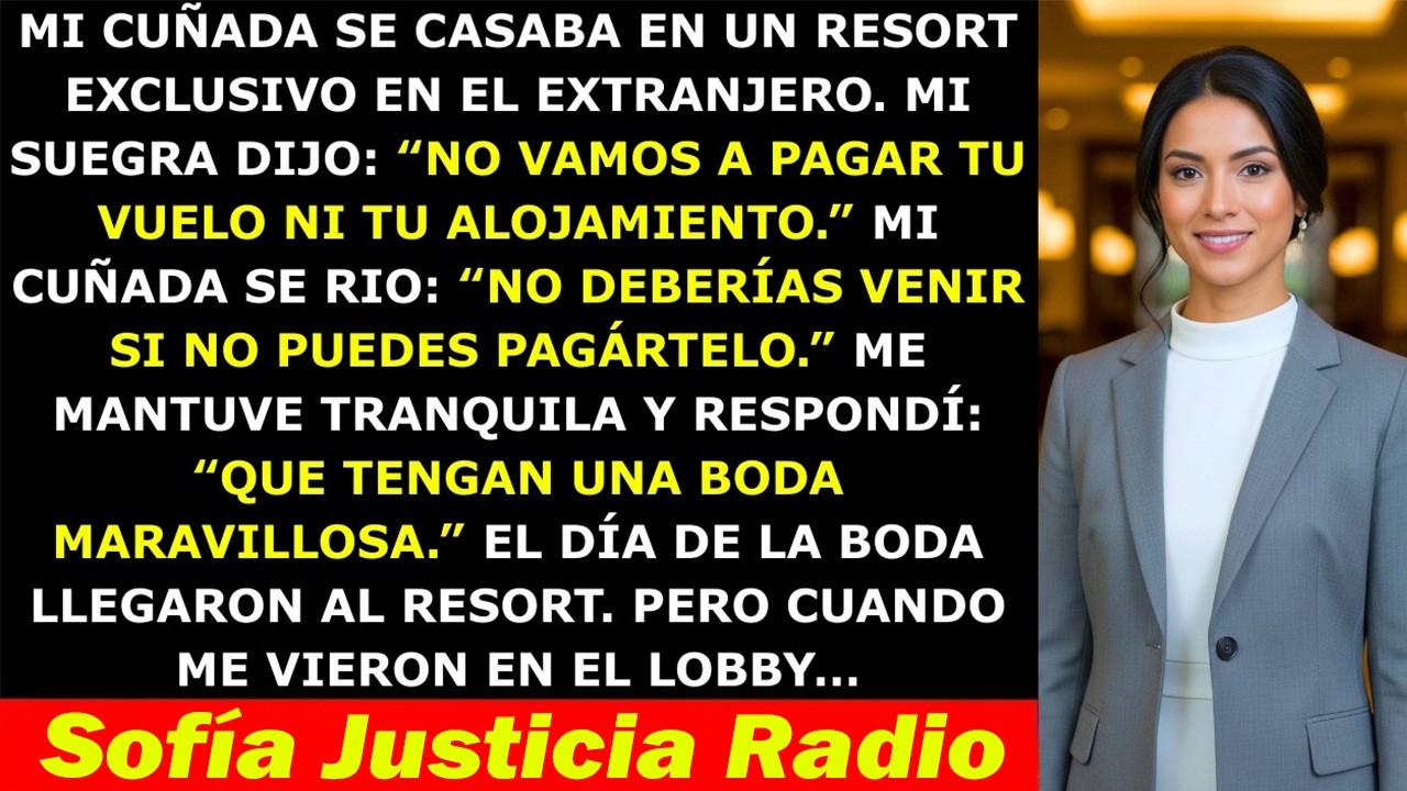 Mis Suegros Me Dijeron: “No Vengas Si No Puedes Pagarlo” a la Boda — Pero Me Vieron en el Resort…