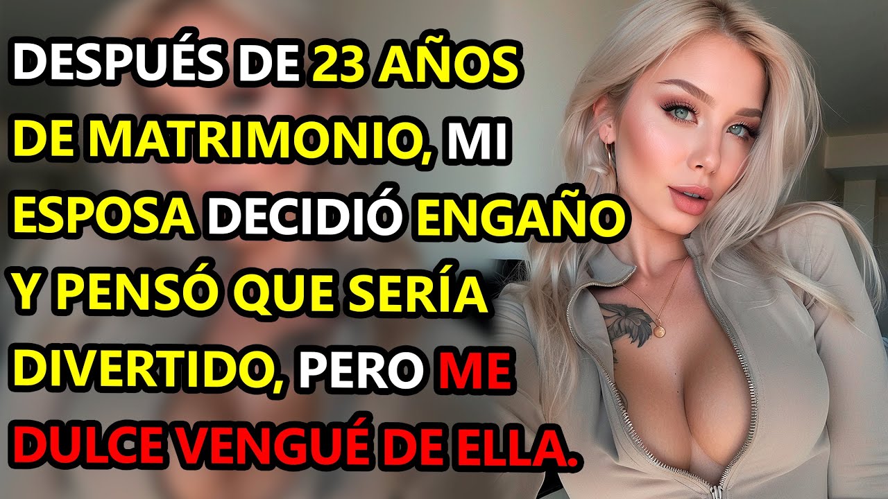 Mi esposa pensó que sería divertido engañarme después de 23 años de matrimonio. Me vengué.