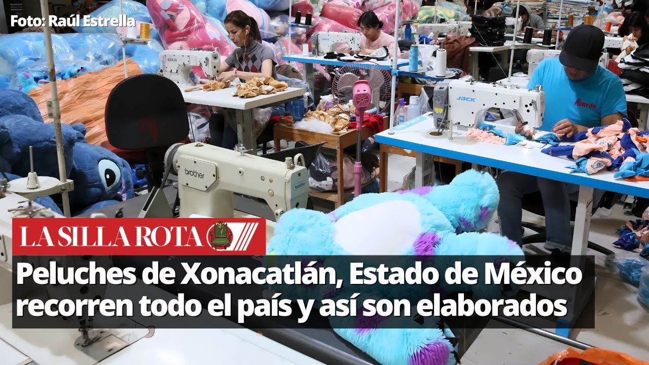 Peluches de Xonacatlán recorren todo el país