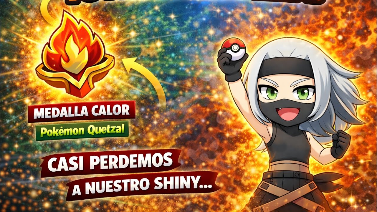 Ganamos la Medalla Calor… ¡y casi pierdo a mi SHINY! | Pokémon Quetzal Nuzlocke