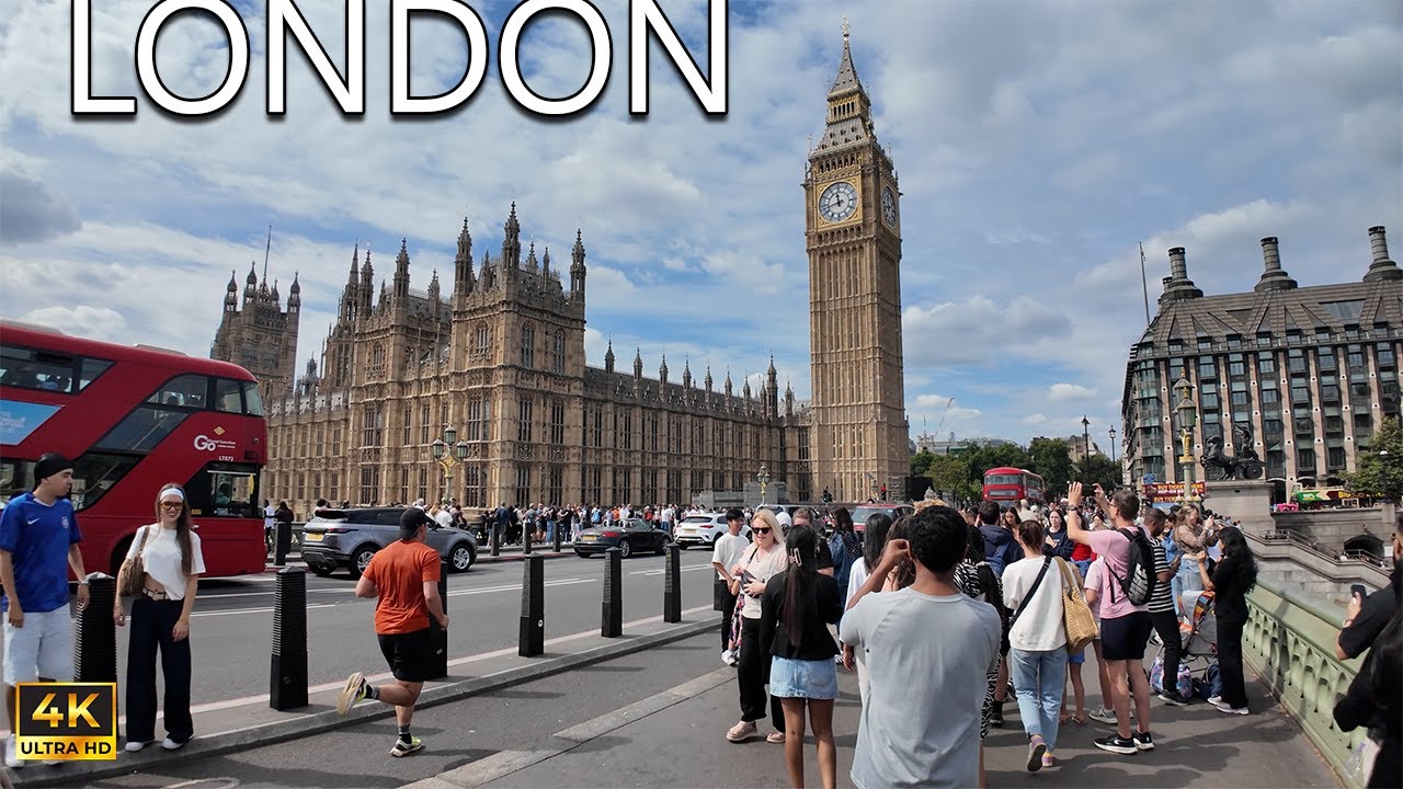 London Walk 4K | London Summer Walk | St Pauls to St Pauls