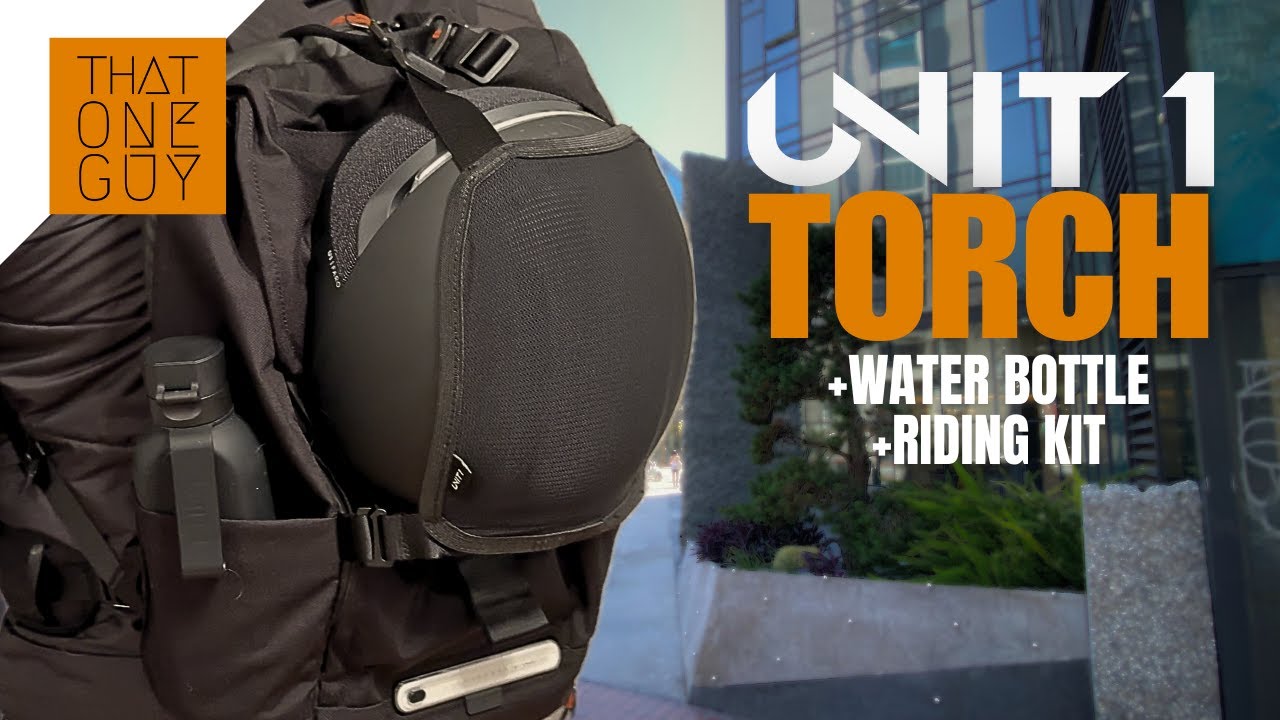Unit 1 Torch Backpack Overview | With Riding Kit and Water Bottle