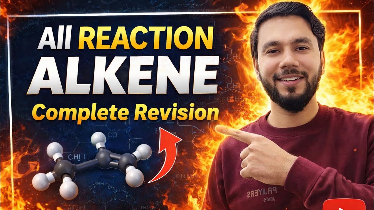ALL REACTION of ALKENE - COMPLETE REVISION | NEET | JEE | #hydrocarbon #alkene 