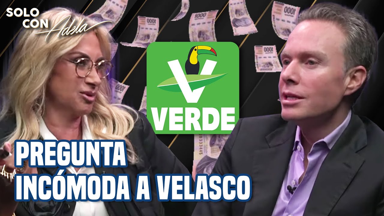 ¿PARTIDO VERDE venderá CARO su AMOR?: la PREGUNTA de ADELA MICHA que ACORRALÓ a MANUEL VELASCO
