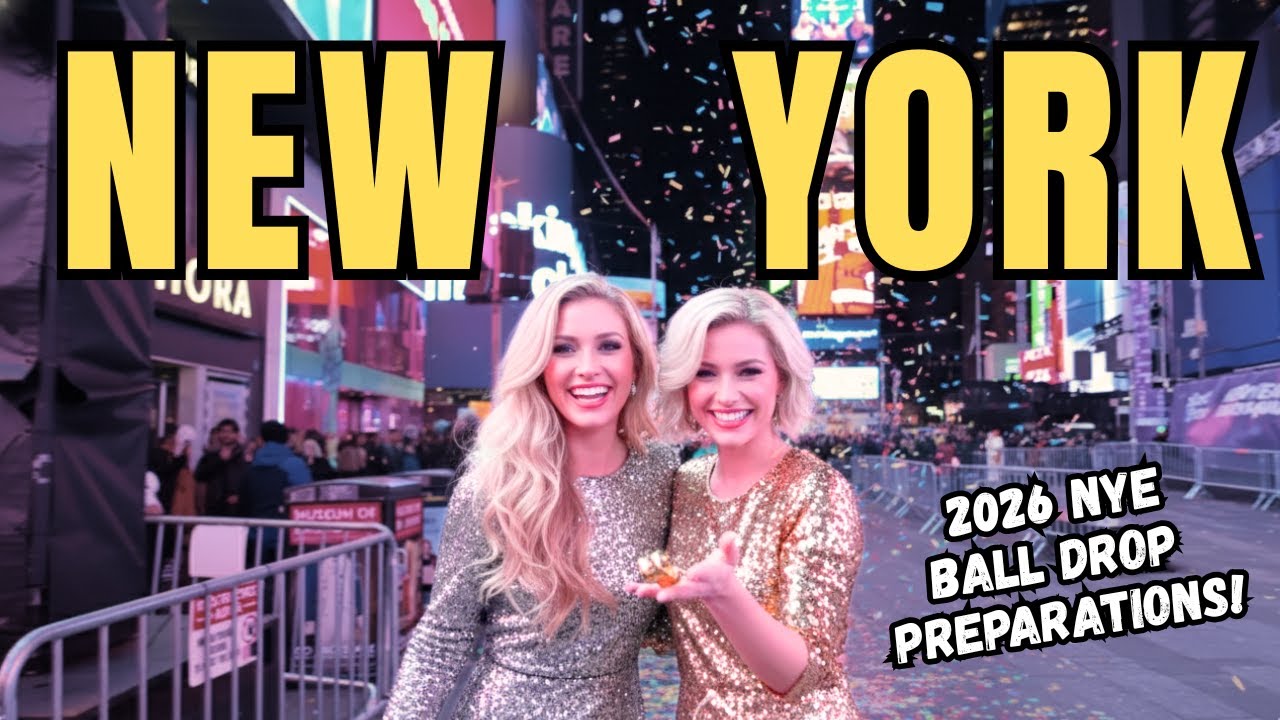 🎉 Exploring Midtown Manhattan TIMES SQUARE  🥳 New Year's Eve Preparations | 2026 🇺🇸