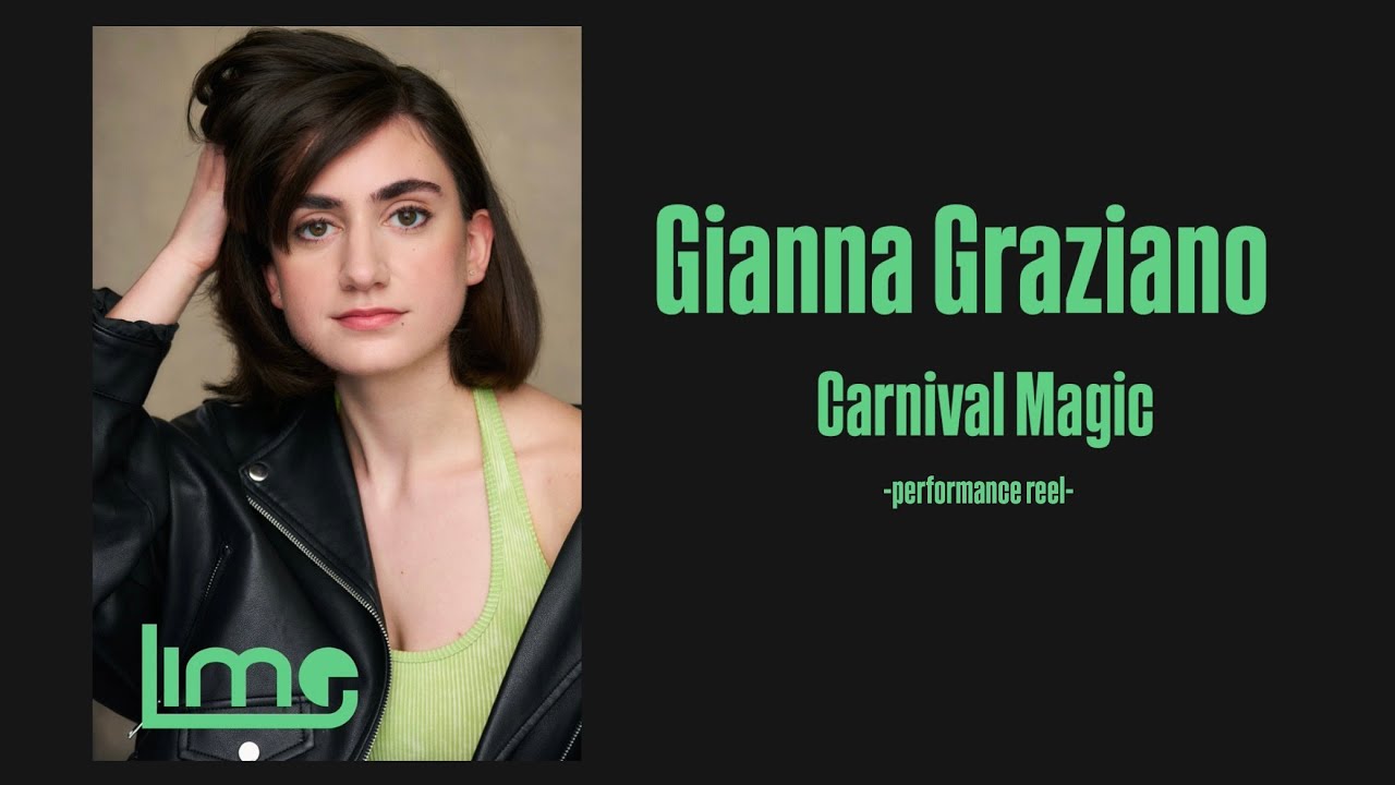 Carnival Cruise Line - Gianna’s vocal performance reel