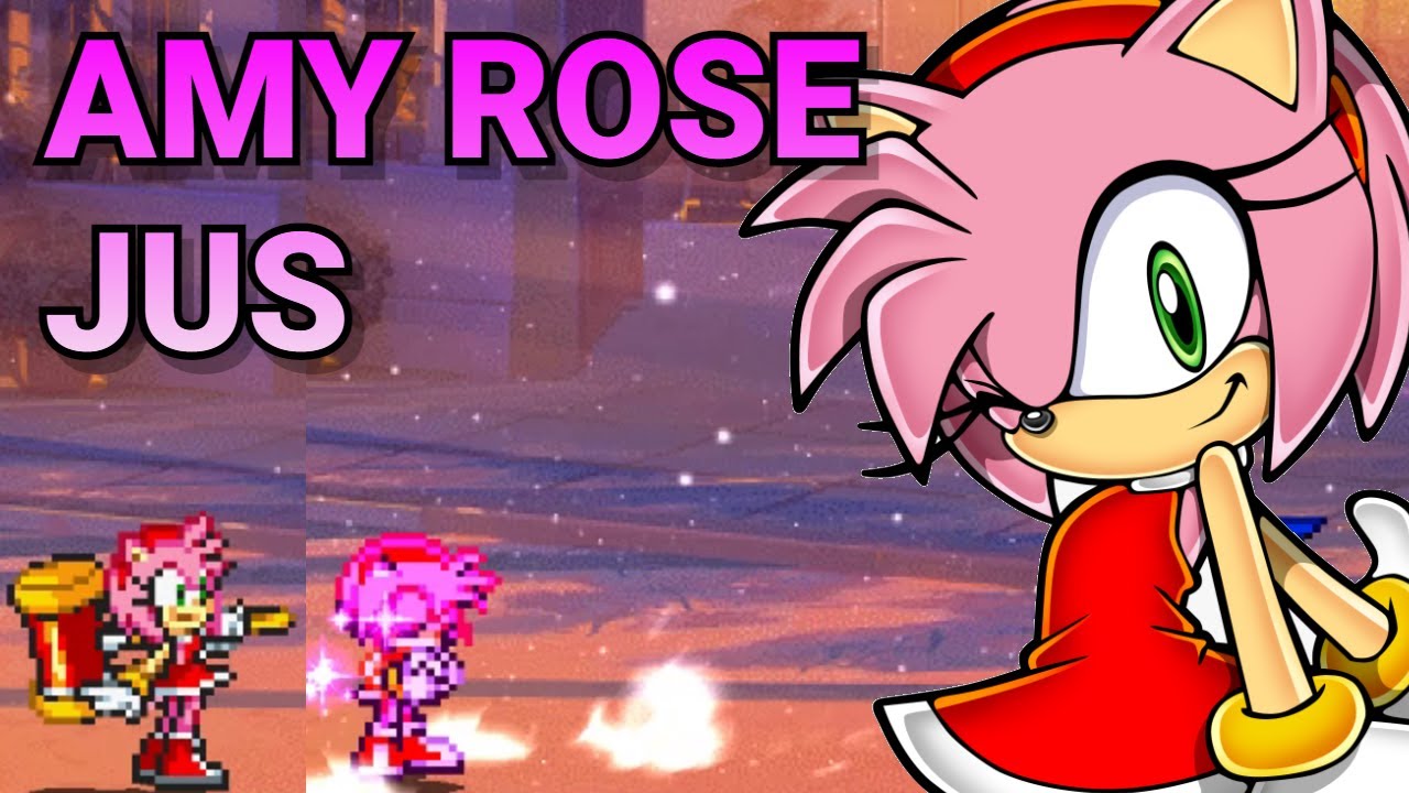 Amy Rose JUS MUGEN